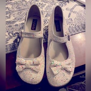 Chocolaticas® Glitter Cake Women's Mary Jane Flat Size 8